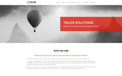 TAILOR SOLUTIONS